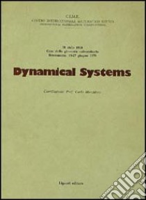 Dynamical systems libro di Cime (cur.)