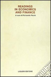 Readings in economics and finance libro di Picchi Fernando