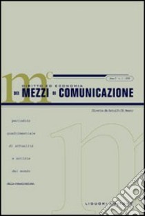 Diritto ed economia dei mezzi di comunicazione (2003). Vol. 1 libro di Di Amato A. (cur.)