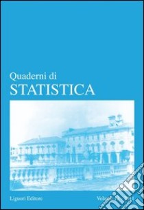 Quaderni di statistica (2011). Vol. 13 libro