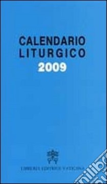 Calendario liturgico 2009 libro