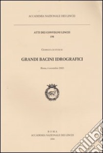 Grandi bacini idrografici. Giornata di studi (Roma, 6 novembre 2002) libro