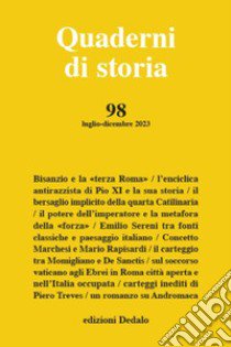 Quaderni di storia (2023). Vol. 98 libro