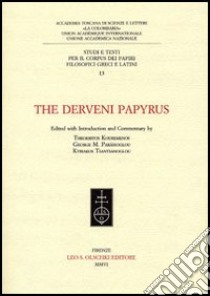 The Derveni Papyrus libro