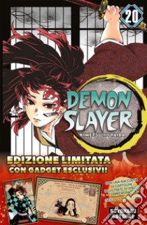 Demon slayer. Kimetsu no yaiba. Limited edition. Con 16 postcard. Vol. 20 libro di Gotouge Koyoharu