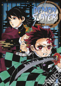 Demon slayer. Kimetsu no yaiba. Libro da colorare. Ediz. blu libro di Gotouge Koyoharu