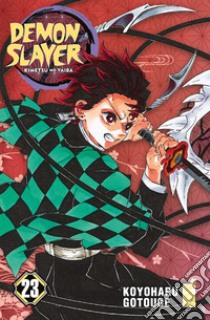 Demon slayer. Kimetsu no yaiba. Ediz. variant. Con mini shikishi. Vol. 23 libro di Gotouge Koyoharu