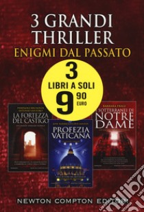 3 grandi thriller. Enigmi dal passato: La fortezza del castigo-Profezia vaticana-I sotterranei di Notre-Dame libro di Brunoldi Pierpaolo; Santoro Antonio; Rodrigues Dos Santos José