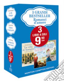 3 grandi bestseller. Romanzi d'amore: La villa di famiglia-Il palazzo dei sogni perduti-La ragazza dai guanti bianchi libro di Hampson Amanda; Fleming Leah; Betts Charlotte