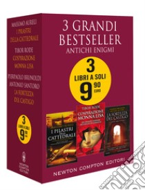 3 grandi bestseller. Antichi enigmi: I pilastri della cattedrale-Cospirazione Monna Lisa-La fortezza del castigo libro di Aureli Massimo; Rode Tibor; Brunoldi Pierpaolo