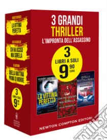 3 grandi thriller. L'impronta dell'assassino: La vittima perfetta-Chi ha ucciso mia sorella-Quella mattina prima di morire libro di Bryndza Robert; Heaberlin Julia; Jakeman Jo