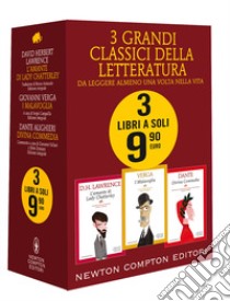 3 grandi classici: L'amante di Lady Chatterley-I Malavoglia-Divina commedia. Ediz. integrale libro di Lawrence D. H.; Verga Giovanni; Alighieri Dante; Campailla S. (cur.); Fallani G. (cur.); Zennaro S. (cur.)