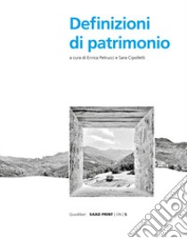 Definizioni di patrimonio libro di Petrucci E. (cur.); Cipolletti S. (cur.)