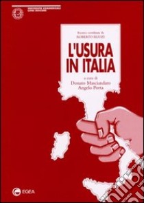 L'usura in Italia libro