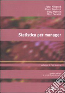 Statistica per manager libro di Venturini S. (cur.)