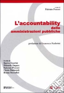 L'accountability delle amministrazioni pubbliche libro di Pezzani F. (cur.)