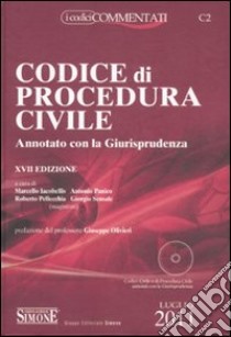 Codice di procedura civile. Annotato con la giurisprudenza. Con CD-ROM libro