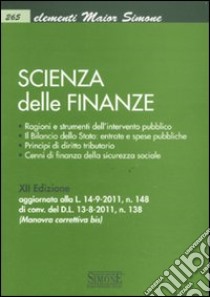 Scienza delle finanze libro