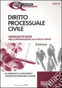 Diritto processuale civile libro