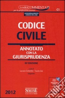 Codice civile-Codice di procedura civile-Appendice di aggiornamento ai codici civile e penale. Annotati con la giurisprudenza. Con CD-ROM libro