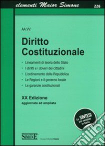 Diritto costituzionale libro