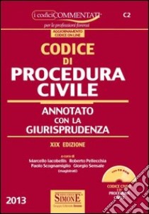 Codice di procedura civile annotato con la giurisprudenza. Con CD-ROM libro