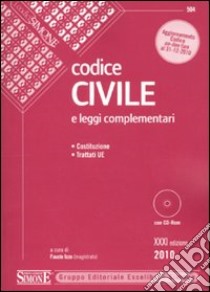 Codice civile e leggi complementari. Con CD-ROM libro