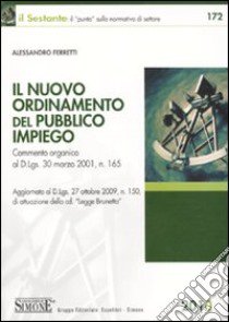 Il nuovo ordinamento del pubblico impiego libro di Ferretti Alessandro