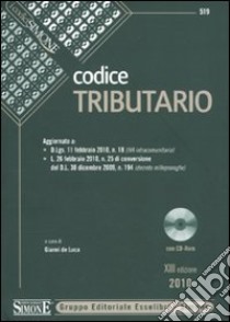 Codice tributario. Con CD-ROM libro