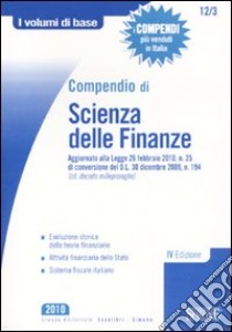 Compendio di scienza delle finanze libro