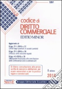 Codice di diritto commerciale. Ediz. minore libro