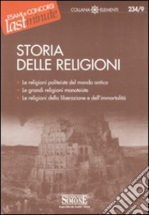 Storia delle religioni libro