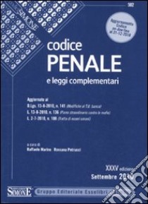 Codice penale. Leggi complementari libro di Marino R. (cur.); Petrucci R. (cur.)