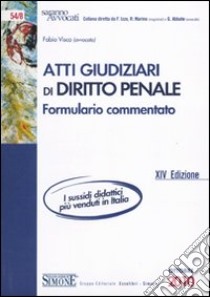 Atti giudiziari. Diritto penale. Formulario commentato libro di Visco Fabio