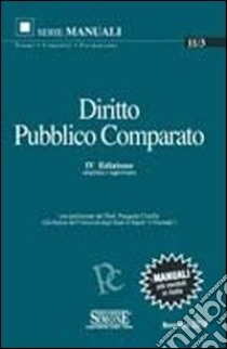 Diritto pubblico comparato libro di Del Giudice Federico