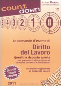 Le domande d'esame di diritto del lavoro. Quesiti a risposta aperta per prepararsi alla prova orale di esami, concorsi e abilitazioni libro