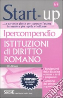 Ipercompendio istituzioni di diritto romano libro