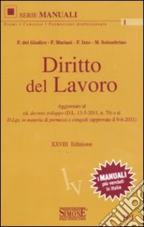 Diritto del lavoro libro