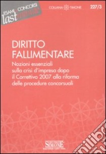 Diritto fallimentare libro