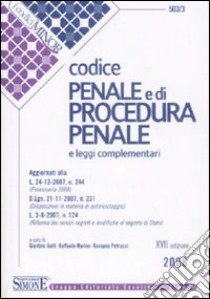 Codice penale e di procedura penale e leggi complementari libro