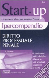 Ipercompendio diritto processuale penale libro