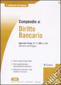 Compendio di diritto bancario libro