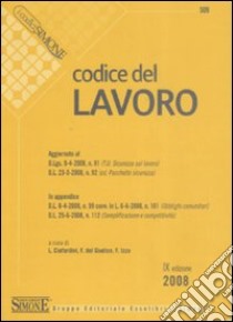 Codice del lavoro libro