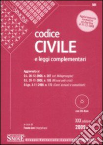 Codice civile. Leggi complementari. Con CD-ROM libro di Izzo F. (cur.)