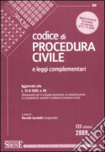 Codice di procedura civile e leggi complementari libro