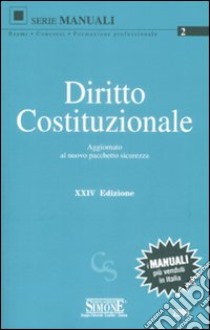 Diritto costituzionale libro