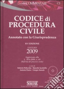 Codice di procedura civile. Annotato con la giurisprudenza. Con CD-ROM libro