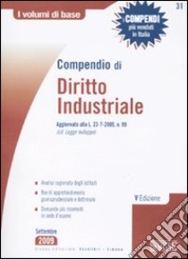 Compendio di diritto industriale libro