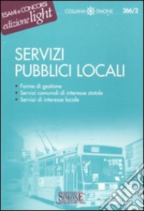 Servizi pubblici locali libro