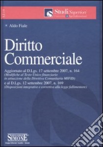 Diritto commerciale libro di Fiale Aldo